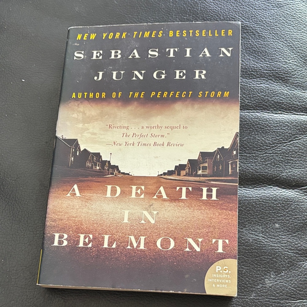 A Death in Belmont by Sebastian Junger